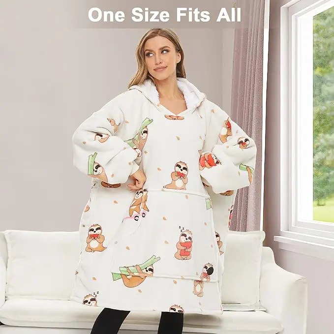 three blancket hoodie review