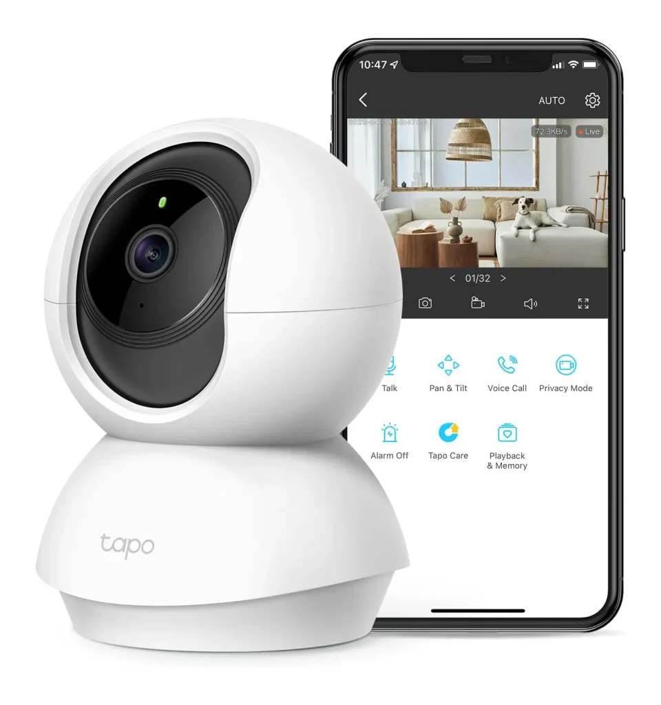 TP-Link Security WiFi Camera Tapo 2K Pan