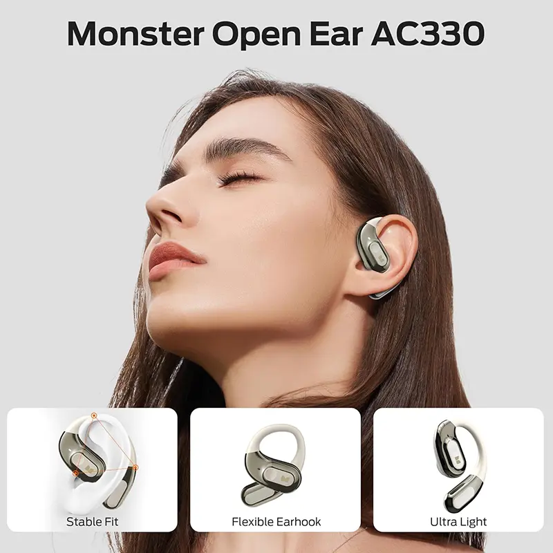 Monster Open-Ear Bluetooth Earbuds review Monster Open-Ear Bluetooth Earbuds review