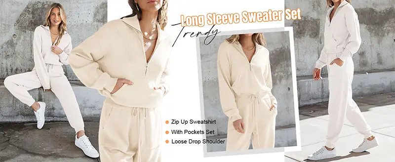 PRETTYGARDEN Women’s 2 Piece Sweater Set Review