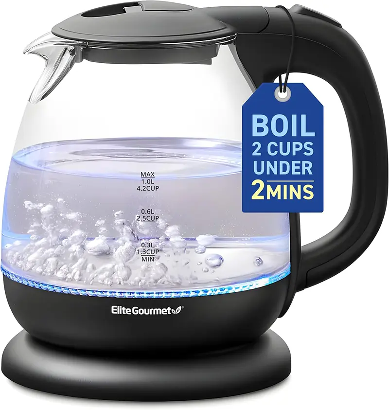 Electric Glass Kettle off Electric Glass Kettle off