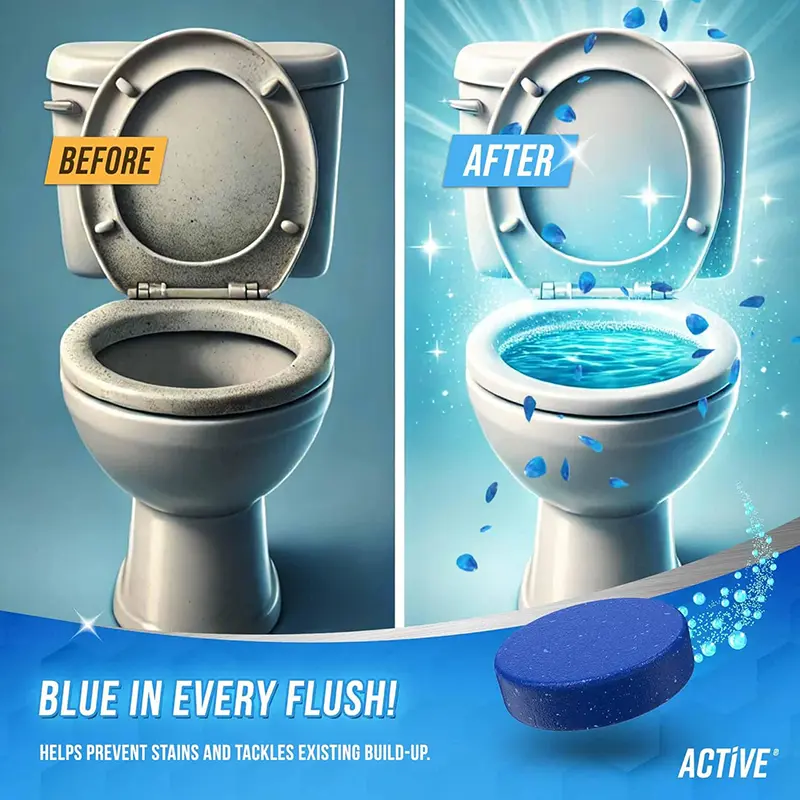 Automatic Toilet Bowl Cleaner Tablets off