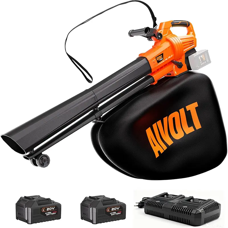 cordless leaf blower vacuum mulcher
