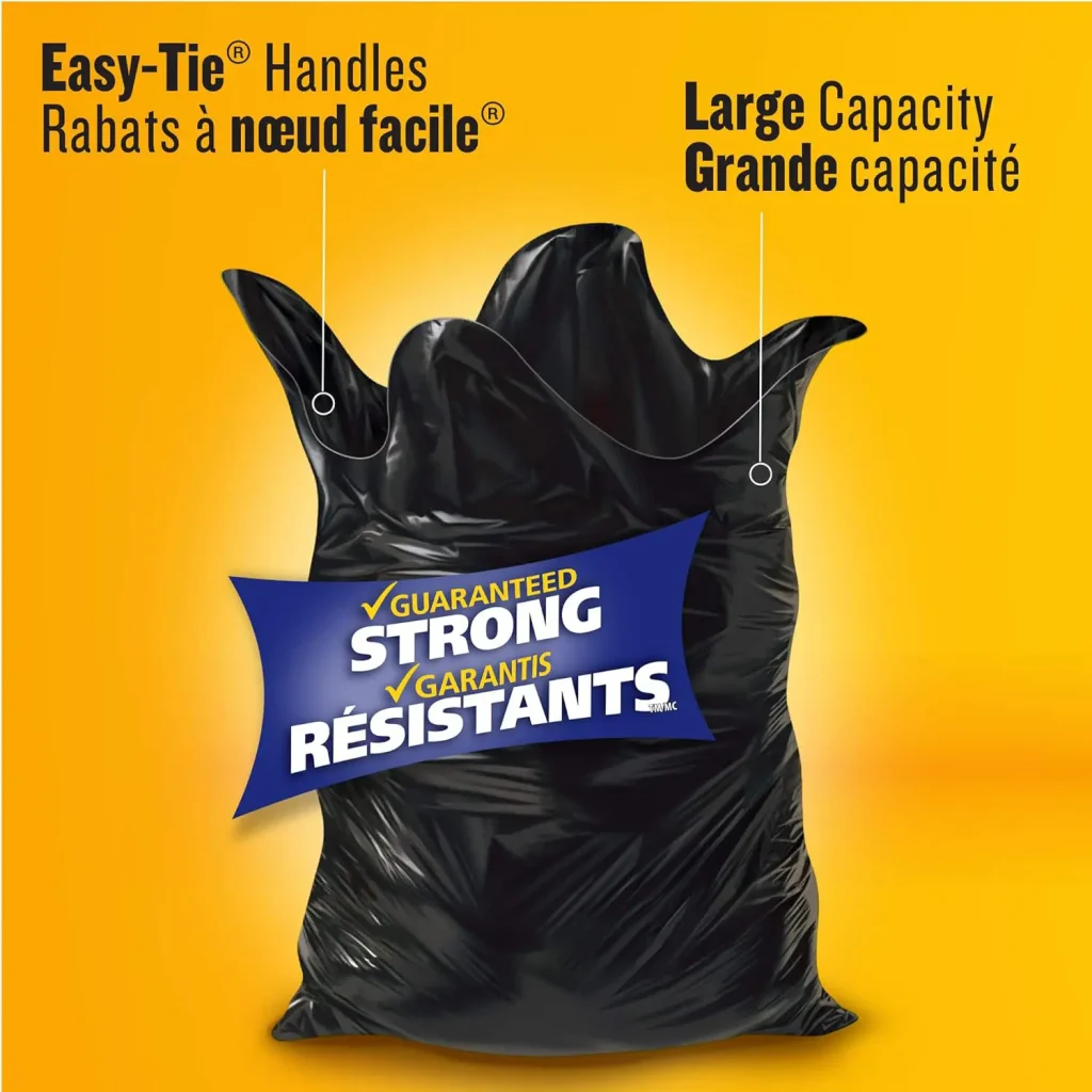 Glad Black Garbage Bags