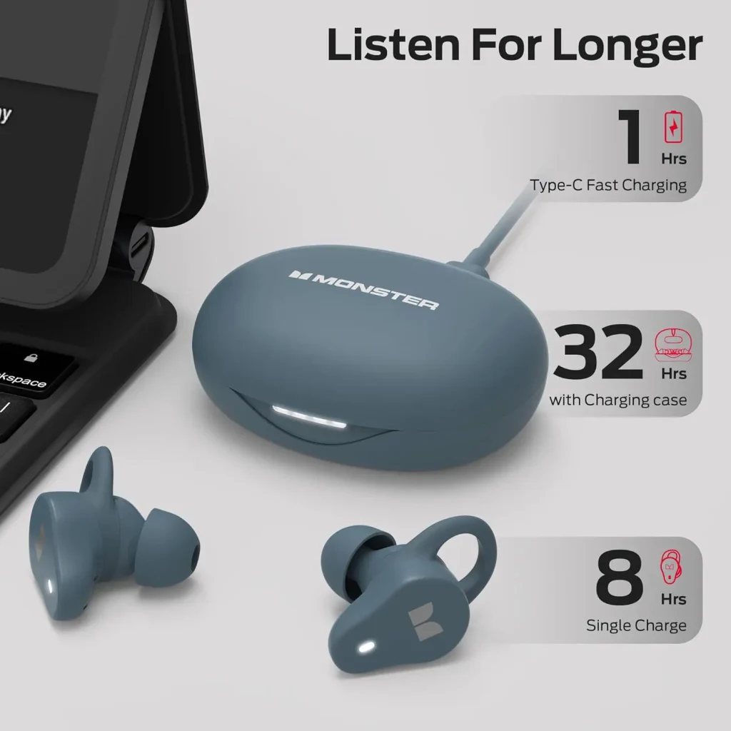 Wireless Earbuds Headphones off