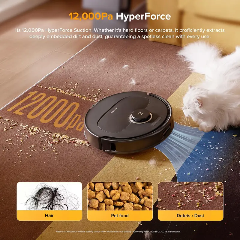 robot vacuum and mop with self-emptying