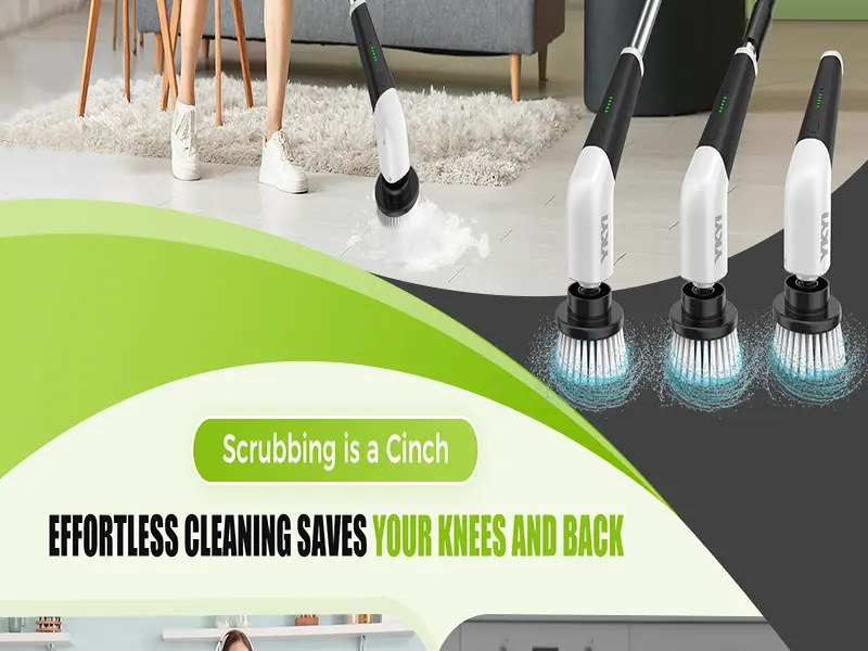 Electric Spin Scrubber Cleaning Brush off deal