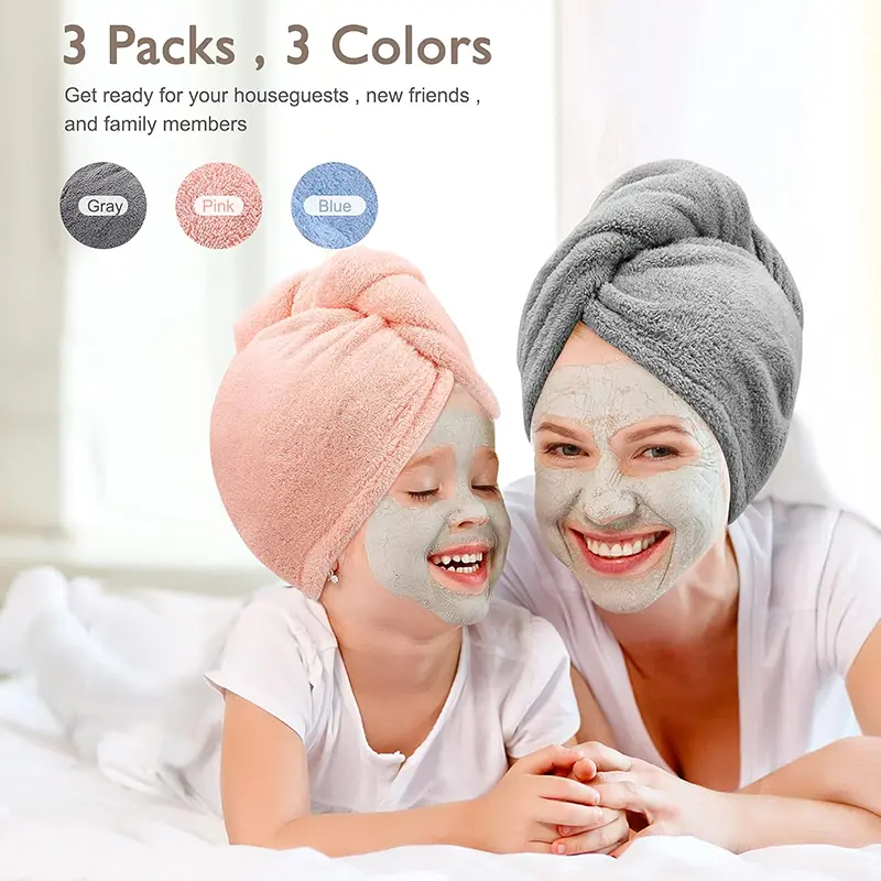 Microfiber Hair Towel off