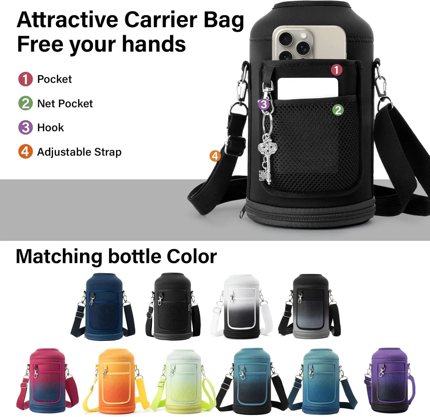 Insulated Water Bottle Gallon