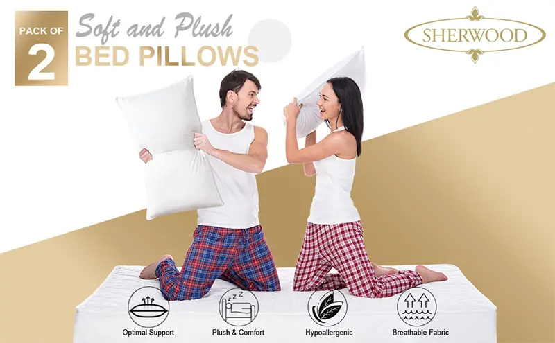 Sherwood Hotel Collection Queen Pillows