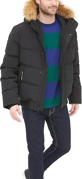Tommy Hilfiger Men’s Quilted Snorkel Jacket 