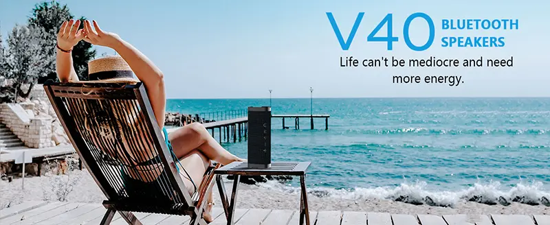 Vanzon V40 Portable Bluetooth Speaker