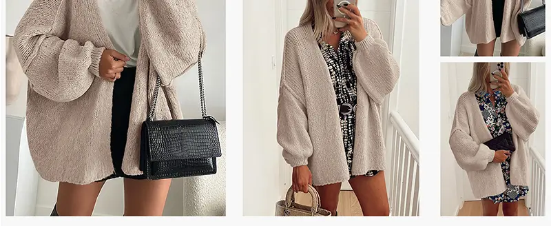 PRETTYGARDEN Cardigan Sweater off