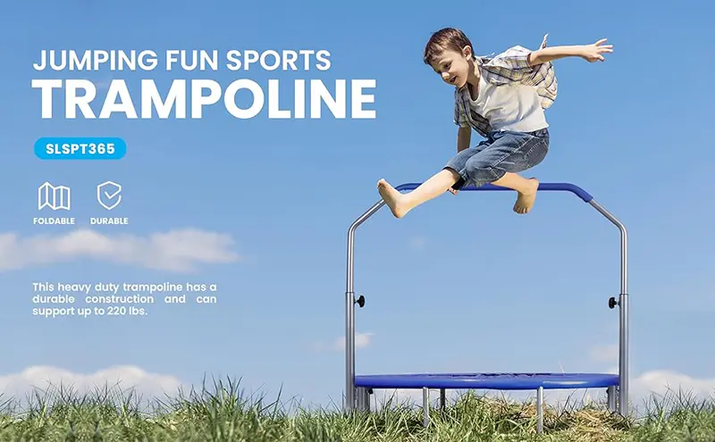 foldable mini fitness trampoline