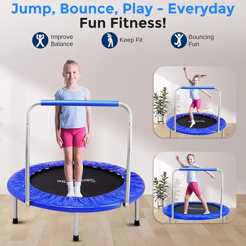 foldable mini fitness trampoline