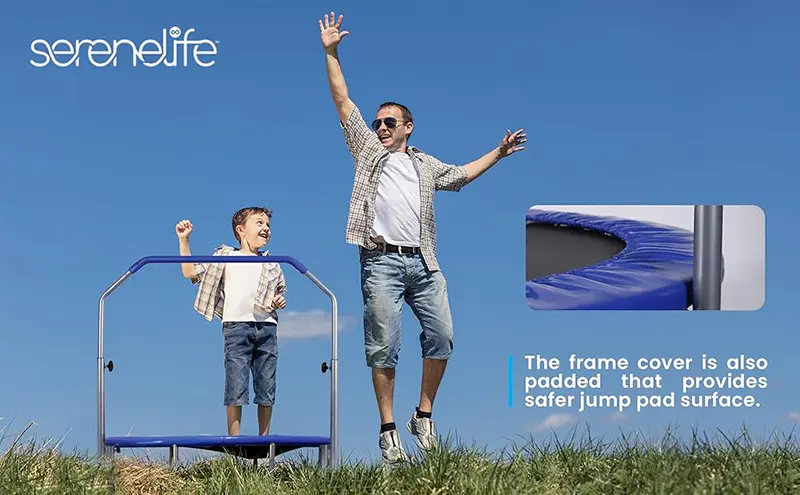 foldable mini fitness trampoline