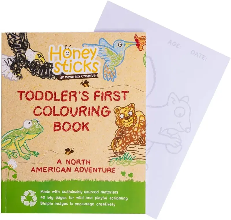 Honeysticks first Colouring Book