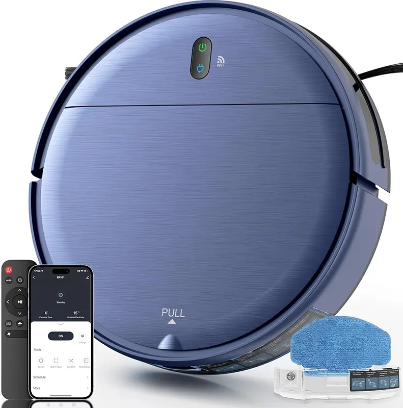 robot vacuum and mop combo