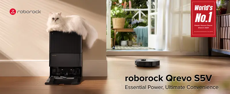 Roborock Qrevo S5V robot vacuum and mop