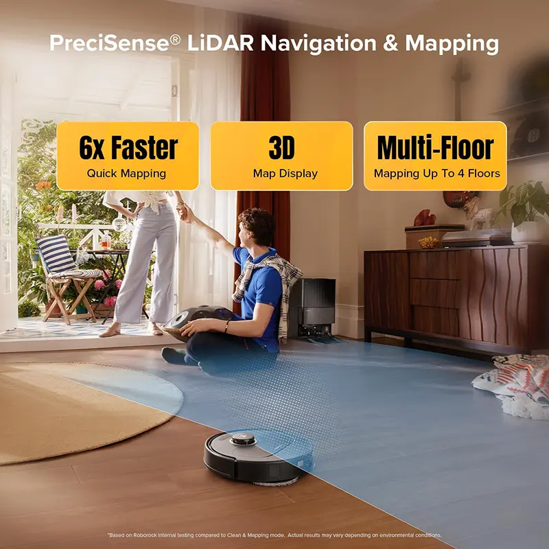 Roborock Qrevo S5V robot vacuum and mop